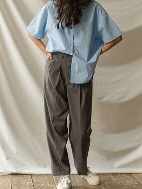 Olive Clothing Edgar Suit Pant in Charcoal